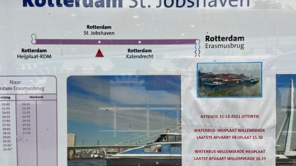XL-Watertaxi: nieuwe veerverbinding voor 50 reizigers tussen de RDM op Heijplaat en de Marconistraat