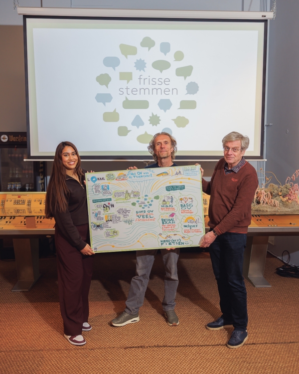 Slot event “Frisse Stemmen, praat mee over het ov van de toekomst” op 30 januari 2026